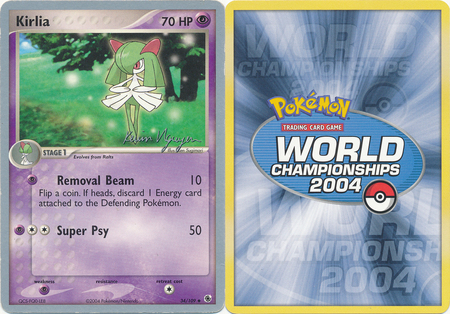 Kirlia 34 109 2004 World Championship Card World Championship 2004 Singles Kirlia 34 109 2004 World Championship Card World Championship 2004 Singles