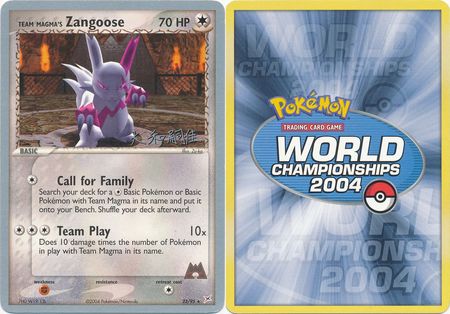 World Championship 2004 Singles - Pokemon - Troll And Toad