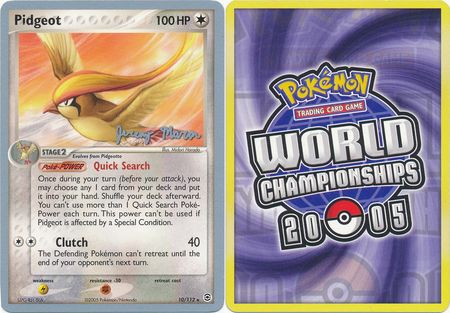 Pidgeot 10 112 2005 World Championship Card World Championship 2005 Singles Pidgeot 10 112 2005 World Championship Card World Championship 2005 Singles