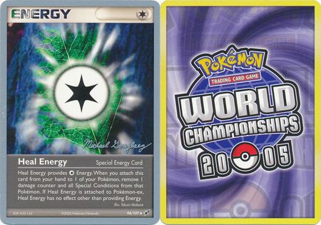 Heal Energy 94 107 2005 World Championship Card World Championship 2005 Singles Heal Energy 94 107 2005 World Championship Card World Championship 2005 Singles