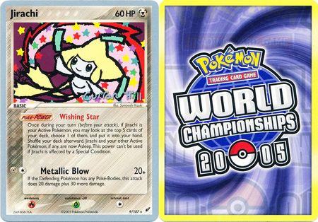 Jirachi 9 107 2005 World Championship Card World Championship 2005 Singles Jirachi 9 107 2005 World Championship Card World Championship 2005 Singles