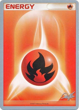 Fire Energy 2008 World Championship Card Fire Energy 2008 World Championship Card