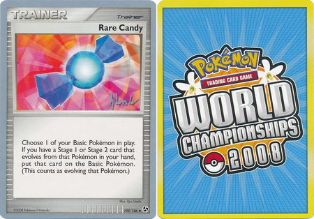 Rare Candy 102 106 2008 World Championship Card World Championship 2008 Singles Rare Candy 102 106 2008 World Championship Card World Championship 2008 Singles