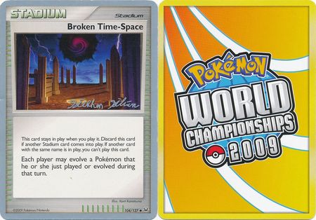 Broken Time Space 104 127 2009 World Championship Card World Championship 2009 Singles Broken Time Space 104 127 2009 World Championship Card World Championship 2009 Singles
