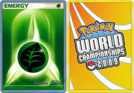 Grass Energy 2009 World Championship Card World Championship 2009 Singles Grass Energy 2009 World Championship Card World Championship 2009 Singles