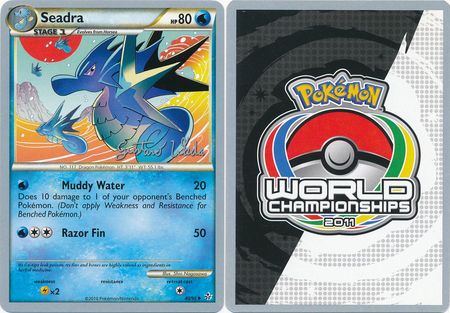 Seadra 40 95 2011 World Championship Card World Championship 2011 Singles Seadra 40 95 2011 World Championship Card World Championship 2011 Singles