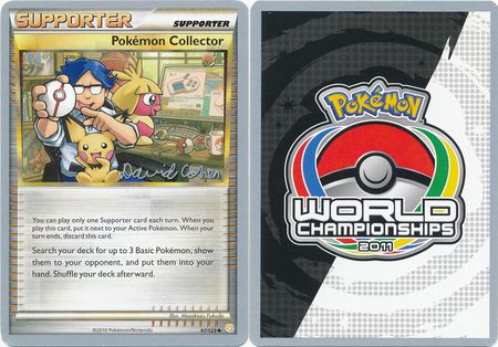 Pokemon Collector - 97/123 - 2011 World Championship Card