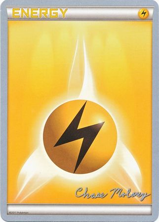 Lightning Energy 2012 World Championship Card Lightning Energy 2012 World Championship Card