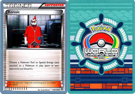 Xerosic 110 119 2015 World Championship Card World Championship 2015 Singles Xerosic 110 119 2015 World Championship Card World Championship 2015 Singles