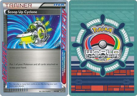 Scoop Up Cyclone 95 101 2015 World Championship Card World Championship 2015 Singles Scoop Up Cyclone 95 101 2015 World Championship Card World Championship 2015 Singles