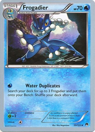 Frogadier 39 122 2016 World Championship Card World Championship 2016 Singles Frogadier 39 122 2016 World Championship Card World Championship 2016 Singles