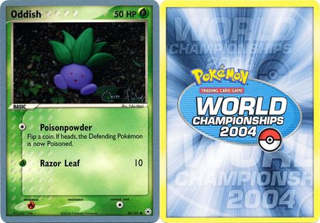Oddish 68 101 2004 World Championship Card World Championship 2004 Singles Oddish 68 101 2004 World Championship Card World Championship 2004 Singles