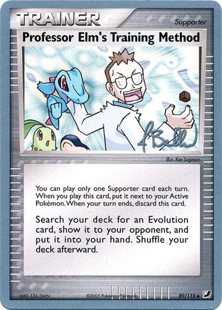 Professor Elm s Training Method 89 115 2006 World Championship Card World Championship 2006 Singles Professor Elm s Training Method 89 115 2006 World Championship Card World Championship 2006 Singles