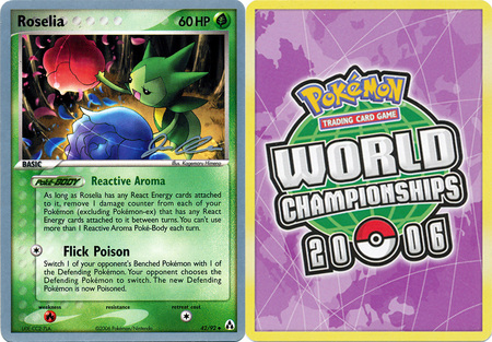 Roselia 42 92 2006 World Championship Card World Championship 2006 Singles Roselia 42 92 2006 World Championship Card World Championship 2006 Singles