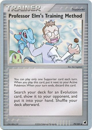 Professor Elm s Training Method 79 101 2007 World Championship Card World Championship 2007 Singles Professor Elm s Training Method 79 101 2007 World Championship Card World Championship 2007 Singles