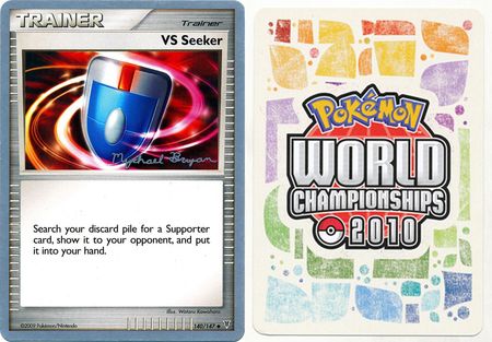 VS Seeker 140 147 2010 World Championship Card VS Seeker 140 147 2010 World Championship Card