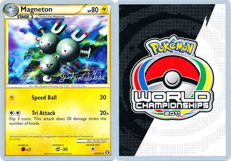 Magneton 43 102 2011 World Championship Card Magneton 43 102 2011 World Championship Card