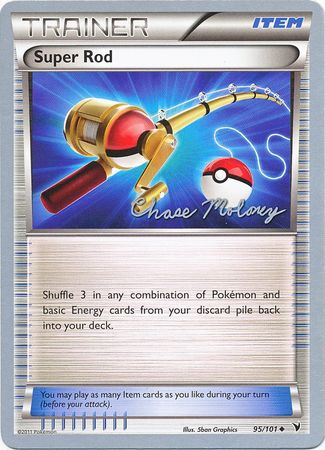 Super Rod 95 101 2012 World Championship Card Super Rod 95 101 2012 World Championship Card