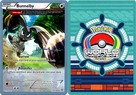 Bunnelby 121 160 2015 World Championship Card World Championship 2015 Singles Bunnelby 121 160 2015 World Championship Card World Championship 2015 Singles