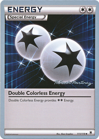 Double Colorless Energy 111 119 2015 World Championship Card World Championship 2015 Singles Double Colorless Energy 111 119 2015 World Championship Card World Championship 2015 Singles