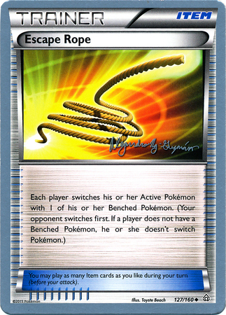 Escape Rope 127 160 2015 World Championship Card World Championship 2015 Singles Escape Rope 127 160 2015 World Championship Card World Championship 2015 Singles