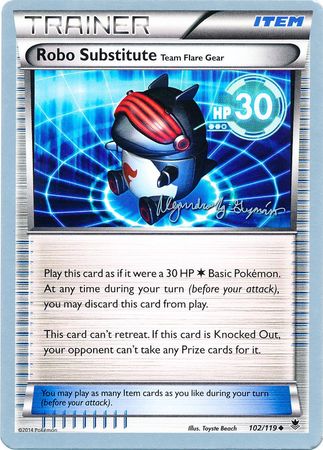 Robo Substitute 102 119 2015 World Championship Card World Championship 2015 Singles Robo Substitute 102 119 2015 World Championship Card World Championship 2015 Singles