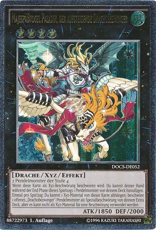 Ultimate MajespaBvogel Paladin der aufsteigende Drachobezwinger DOCS DE052 1st Ed German Yugioh Cards Ultimate MajespaBvogel Paladin der aufsteigende Drachobezwinger DOCS DE052 1st Ed German Yugioh Cards
