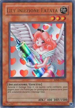 Lily Iniezione Fatata RP02 IT065 Ultra Rare Italian Yugioh Cards Lily Iniezione Fatata RP02 IT065 Ultra Rare Italian Yugioh Cards