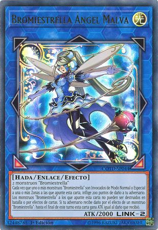 Bromiestrella Angel Malva COTD SP044 Ultra Rare 1st Edition Spanish Yugioh Cards Bromiestrella Angel Malva COTD SP044 Ultra Rare 1st Edition Spanish Yugioh Cards