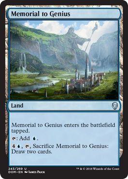 Memorial to Genius 243 269 Dominaria Singles Memorial to Genius 243 269 Dominaria Singles