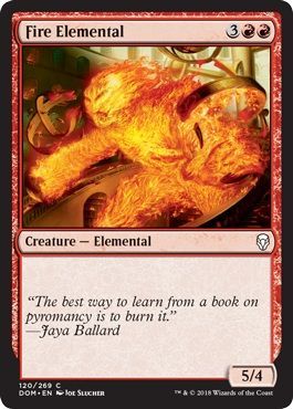 Fire Elemental 120 269 Dominaria Singles Fire Elemental 120 269 Dominaria Singles