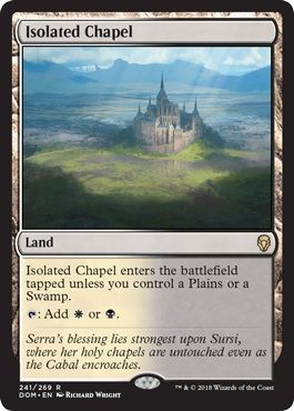Isolated Chapel 241 269 Dominaria Singles Isolated Chapel 241 269 Dominaria Singles