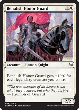 Benalish Honor Guard 005 269 Dominaria Singles Benalish Honor Guard 005 269 Dominaria Singles