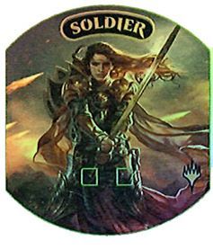 Soldier MTG Relic Token Foil Soldier MTG Relic Token Foil