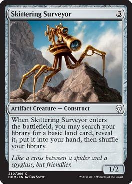 Skittering Surveyor 230 269 Dominaria Singles Skittering Surveyor 230 269 Dominaria Singles
