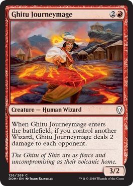 Ghitu Journeymage 126 269 Dominaria Singles Ghitu Journeymage 126 269 Dominaria Singles