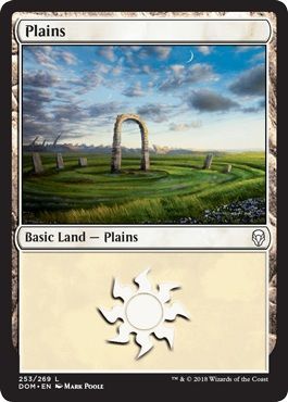 Plains 253 269 Dominaria Singles Plains 253 269 Dominaria Singles