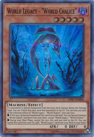 World Legacy World Chalice OP07 EN006 Super Rare OTS Tournament Pack 7 OP07 World Legacy World Chalice OP07 EN006 Super Rare OTS Tournament Pack 7 OP07