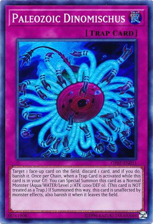 Paleozoic Dinomischus OP07 EN011 Super Rare OTS Tournament Pack 7 OP07 Paleozoic Dinomischus OP07 EN011 Super Rare OTS Tournament Pack 7 OP07
