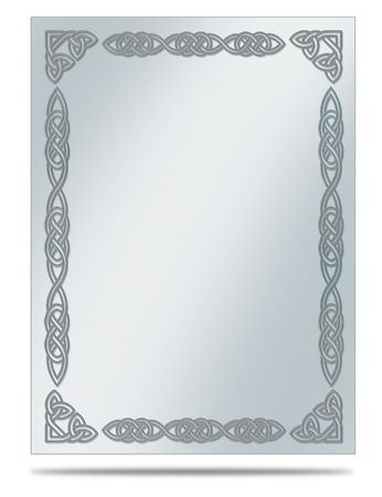 Ultra Pro Silver Celtic Border 50ct Standard Sized Sleeve Covers UP84805 Ultra Pro Silver Celtic Border 50ct Standard Sized Sleeve Covers UP84805
