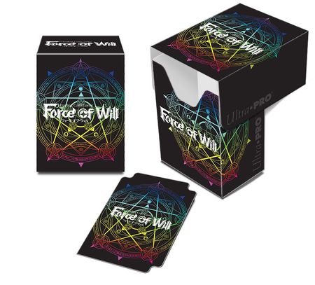Ultra Pro Force of Will Magic Circle Deck Box UP84849 Deck Boxes Gaming Storage Ultra Pro Force of Will Magic Circle Deck Box UP84849 Deck Boxes Gaming Storage
