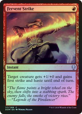 Fervent Strike 117 269 Foil Dominaria Foil Singles Fervent Strike 117 269 Foil Dominaria Foil Singles
