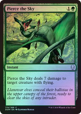 Pierce the Sky 176 269 Foil Dominaria Foil Singles Pierce the Sky 176 269 Foil Dominaria Foil Singles