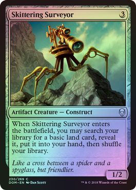 Skittering Surveyor 230 269 Foil Dominaria Foil Singles Skittering Surveyor 230 269 Foil Dominaria Foil Singles