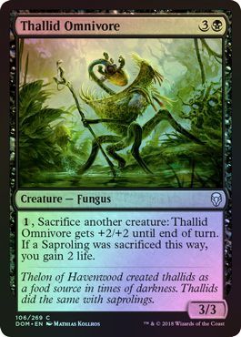 Thallid Omnivore 106 269 Foil Dominaria Foil Singles