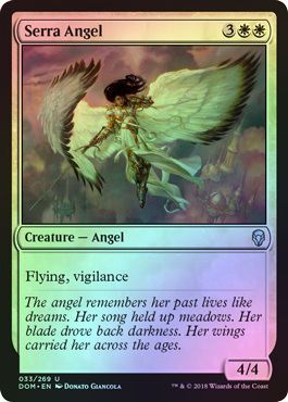 Serra Angel 033 269 Foil Dominaria Foil Singles Serra Angel 033 269 Foil Dominaria Foil Singles