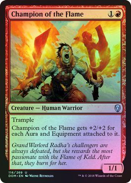 Champion of the Flame 116 269 Foil Dominaria Foil Singles Champion of the Flame 116 269 Foil Dominaria Foil Singles