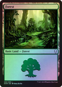 Forest 266 269 Foil Dominaria Foil Singles Forest 266 269 Foil Dominaria Foil Singles