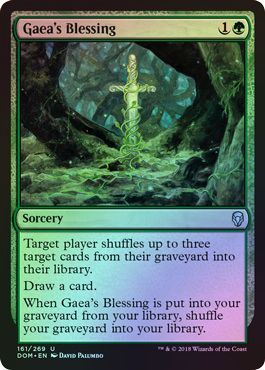 Gaea s Blessing 161 269 Foil Dominaria Foil Singles Gaea s Blessing 161 269 Foil Dominaria Foil Singles