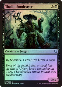 Thallid Soothsayer 107 269 Foil Dominaria Foil Singles Thallid Soothsayer 107 269 Foil Dominaria Foil Singles